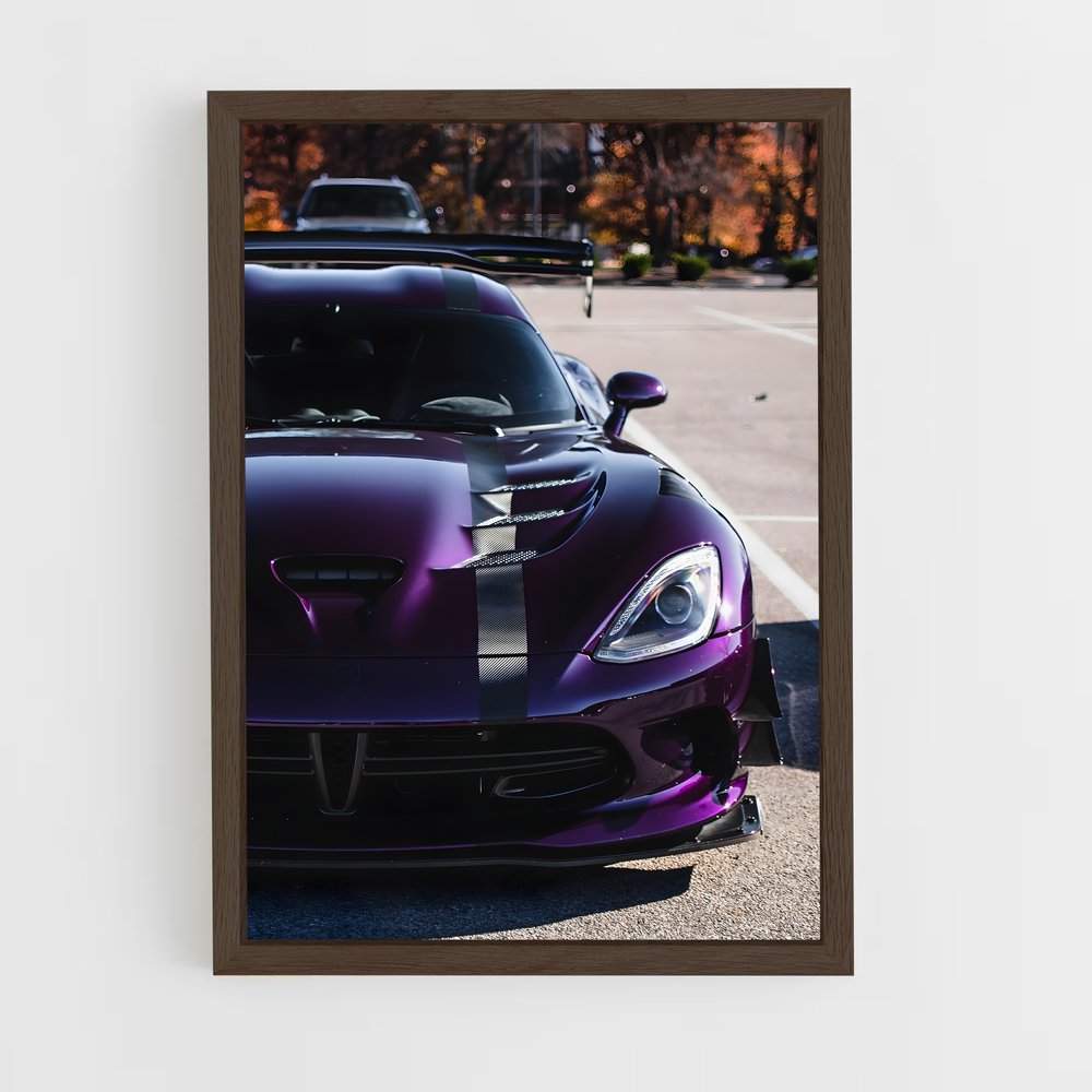Poster Viper Électrique – affiche Dodge (vue 5)